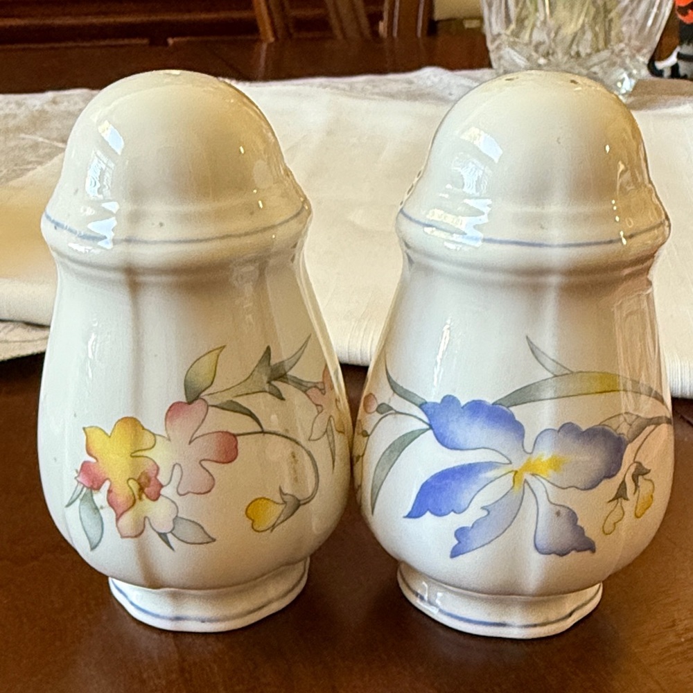 Villeroy & Boch Riviera 2005 Salt and Pepper Shakers set
